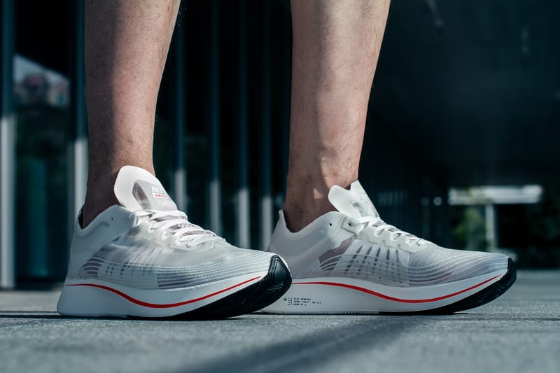 NikeLab Zoom Fly SP On Feet Hypebeast