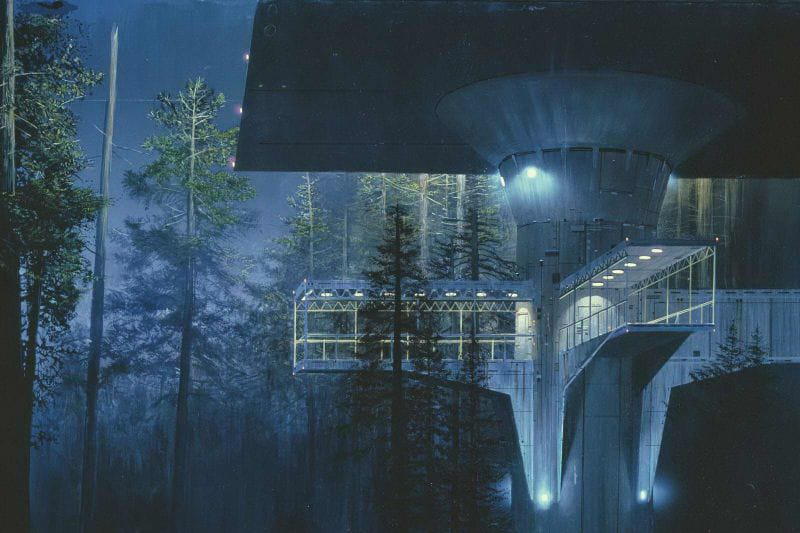 Original Star Wars Trilogy Matte Paintings Hypebeast