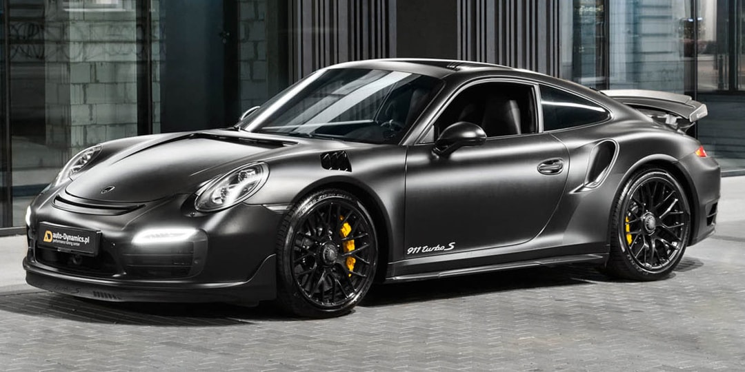 Porsche «Dark Knight» 911 Turbo S от Auto-Dynamics правит ночью