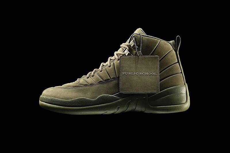 Air jordan 12 clearance olive