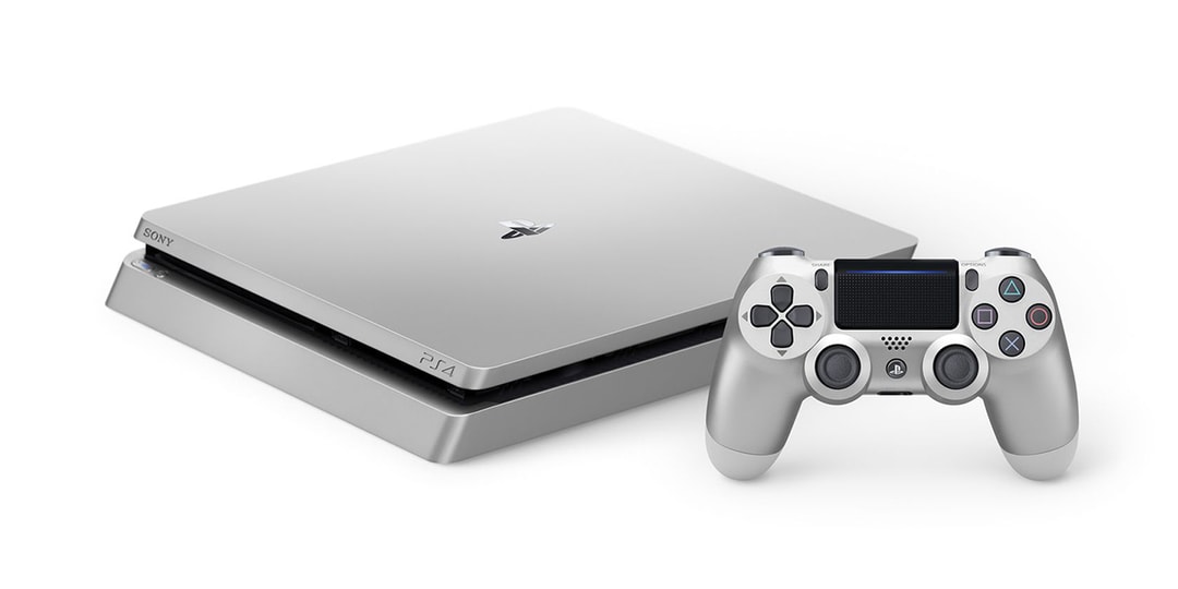 Sony тоже выпускает серебряную версию PlayStation 4