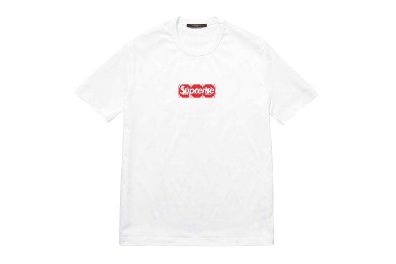 Supreme louis vuitton box logo outlet tee