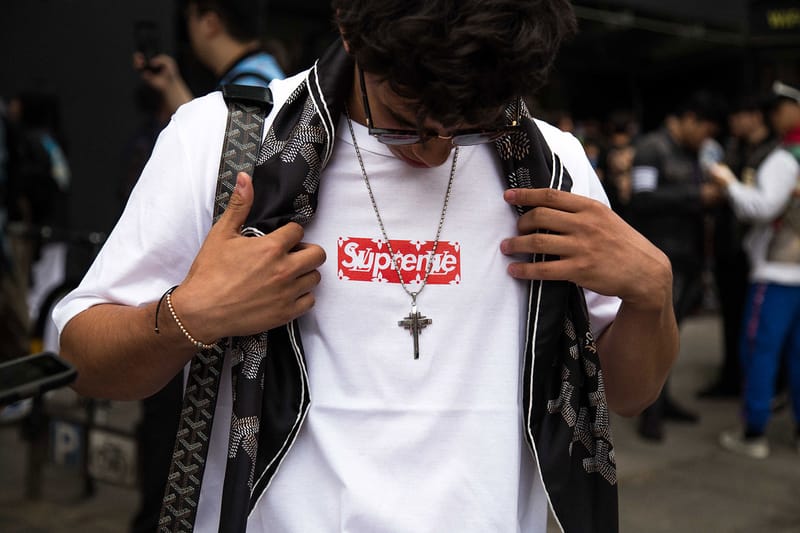 Supreme x Louis Vuitton London Streetsnaps | Hypebeast