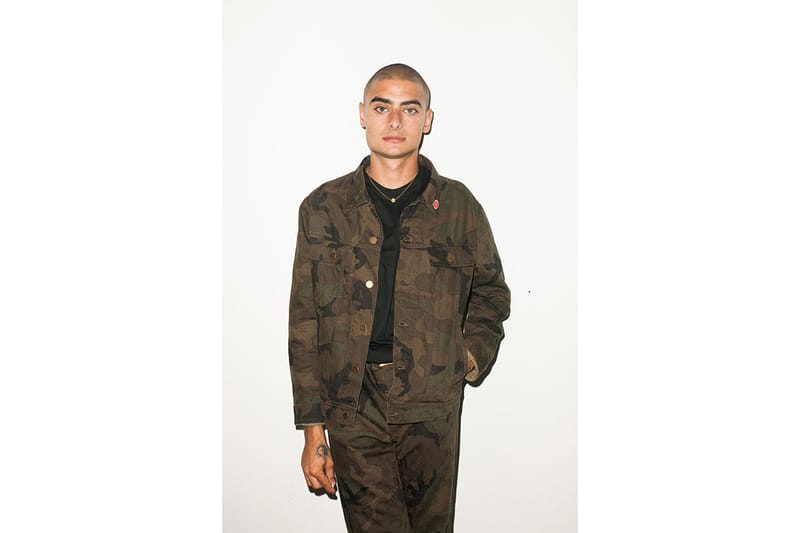 Louis vuitton supreme store camo jacket