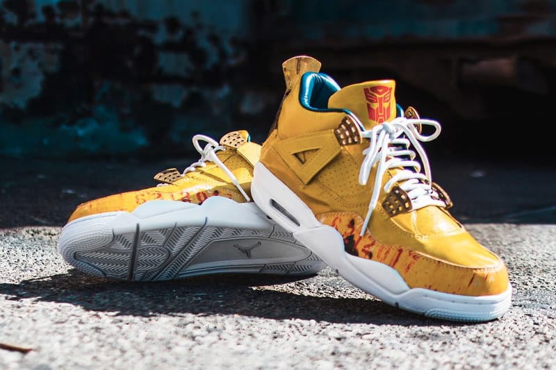 The Shoe Surgeon Transformers Air Jordan 4 Custom Hypebeast