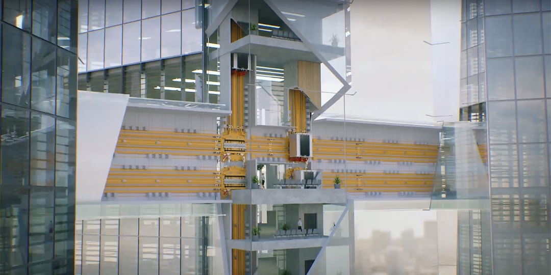 ThyssenKrupp демонстрирует концепцию лифта с боковым перемещением