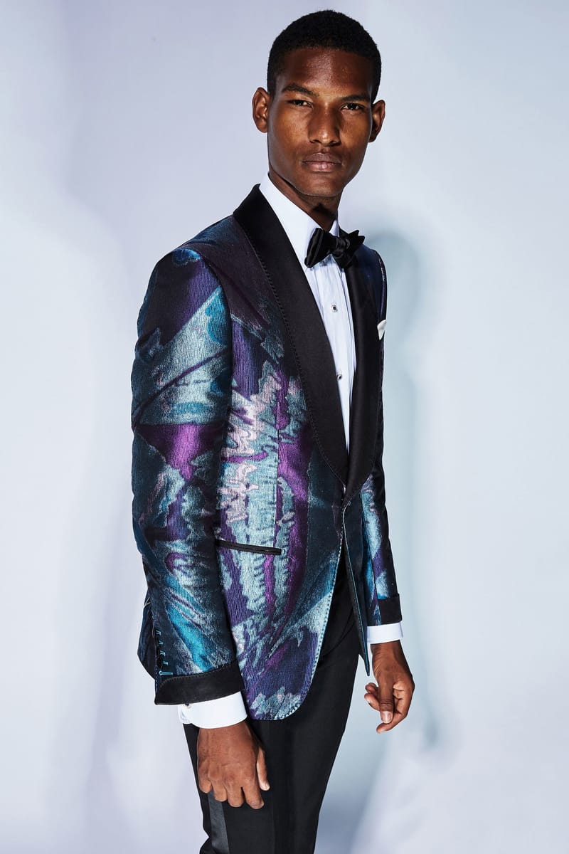 Tom ford hotsell blue tuxedo jacket