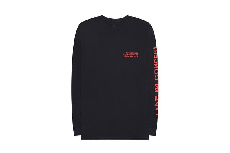 travis scott birds eye view tour shirt