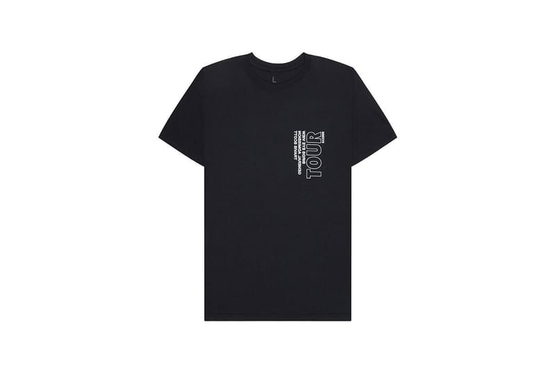 希少 Travis Scott Birds Eye View Tour Tシャツ Travis Scott Birds Eye View Tour Tee Blue Size Extra Large