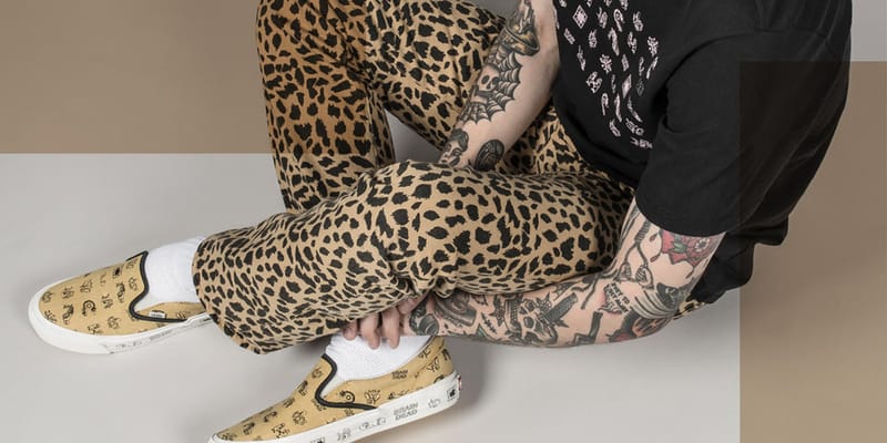 Vans deals leopard taffy