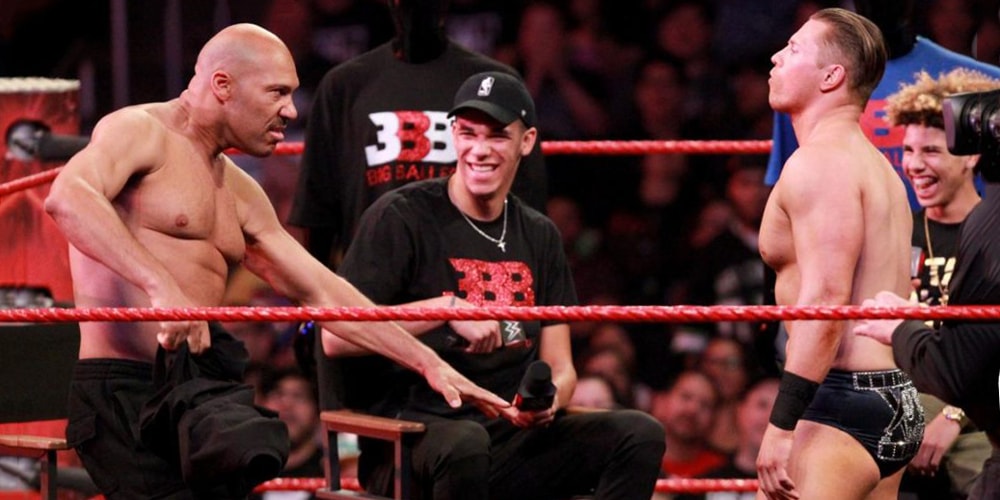 LaVar Ball and Sons Make Their Debut on WWE Raw | Hypebeast