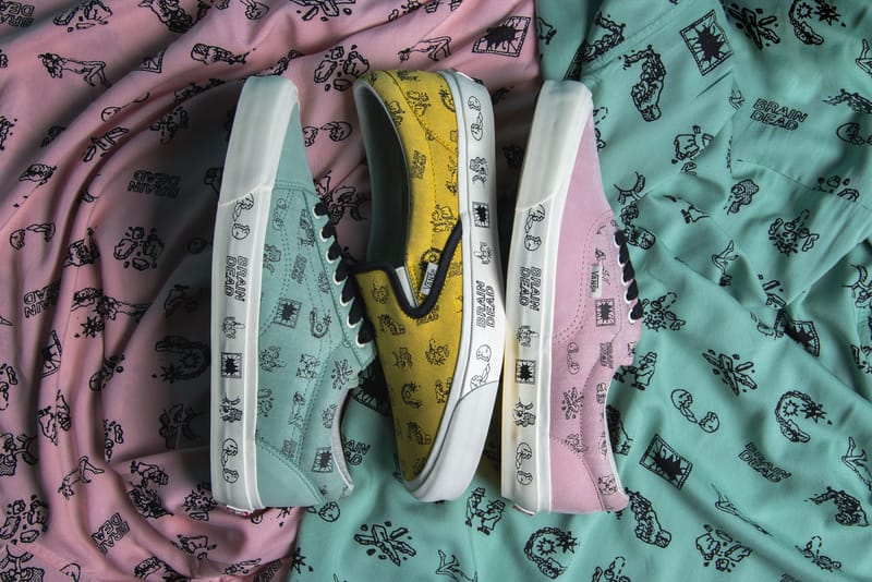 Vans brain 2024 dead pink