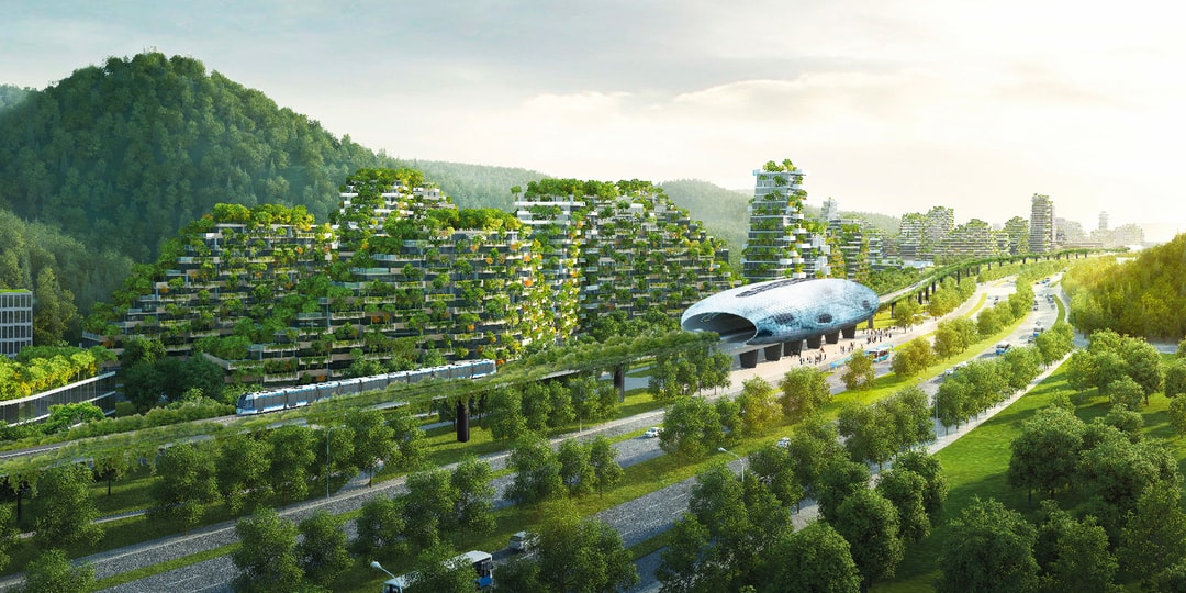 В Китае начинается строительство первого в мире вертикального лесного города