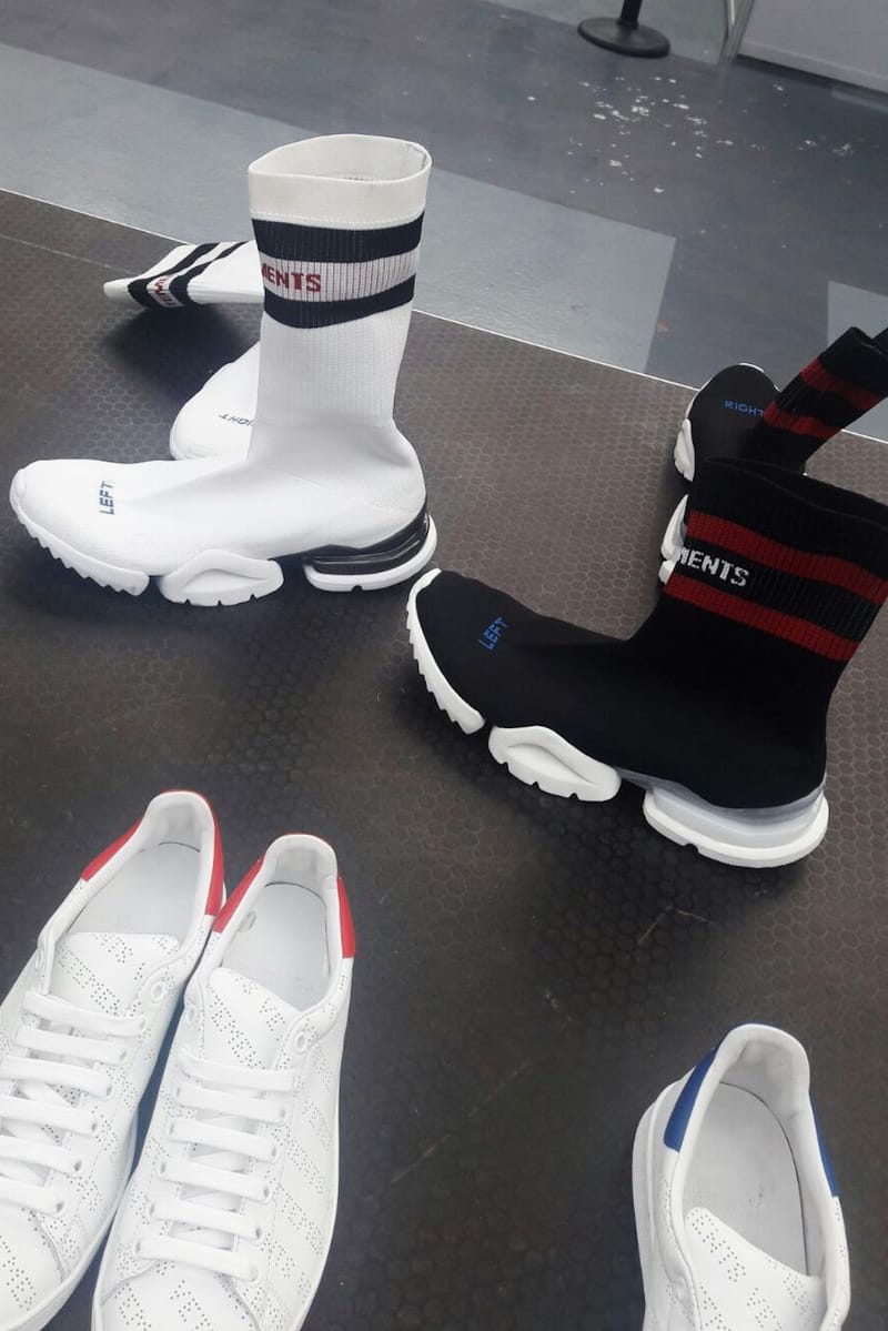 Vetements 2024 sock trainers