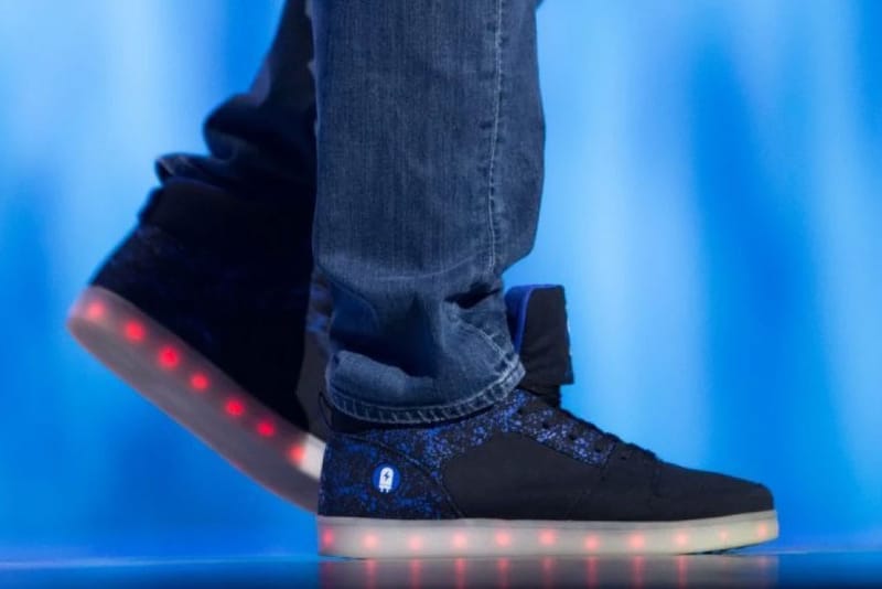 Light up deals sneakers walmart