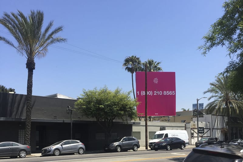 Anti Social Social Club Billboards LA Pop-Ups | Hypebeast
