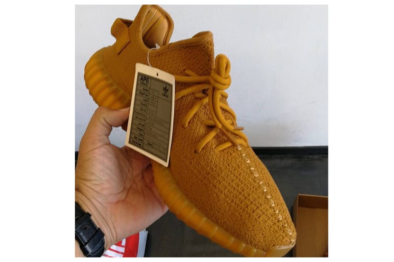 Adidas yeezy sale boost 35 yellow