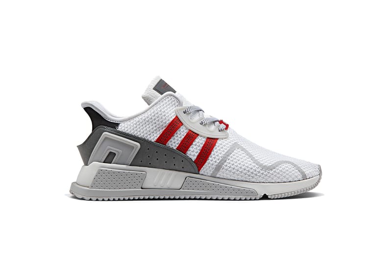 Originals eqt cushion 2025 adv trainers carbon/footwear white/scarlet