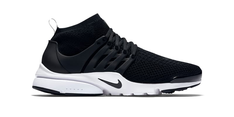 Nike Air Presto Ultra Flyknit Black White Hypebeast