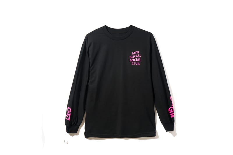 Anti social social club long clearance sleeve