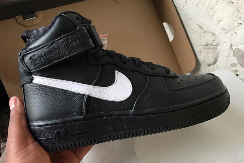 Vlone x nike air force hot sale 1 high