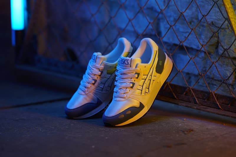 asics gel lyte neon sea glass safety yellow