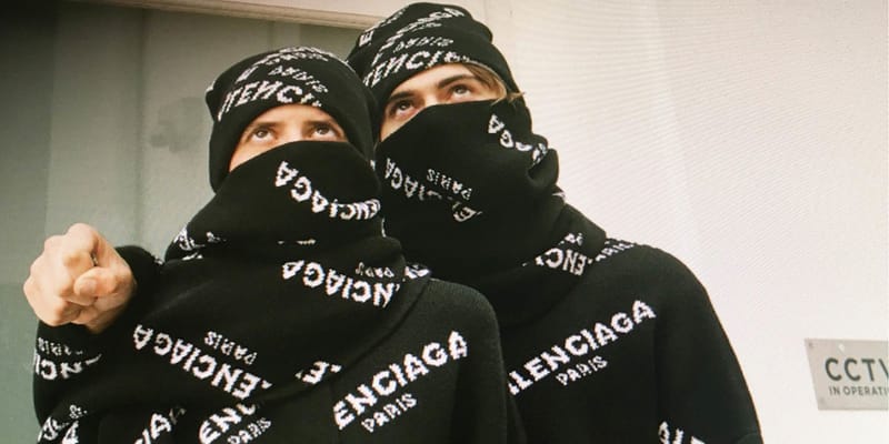 Balenciaga hoodie ssense hot sale