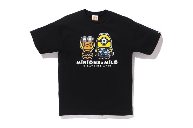 Napa Kids by A Bathing Ape kids T newest - shirt. Minions x Milo Despicable Me 3. Size