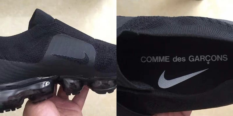 Vapormax black sale no laces