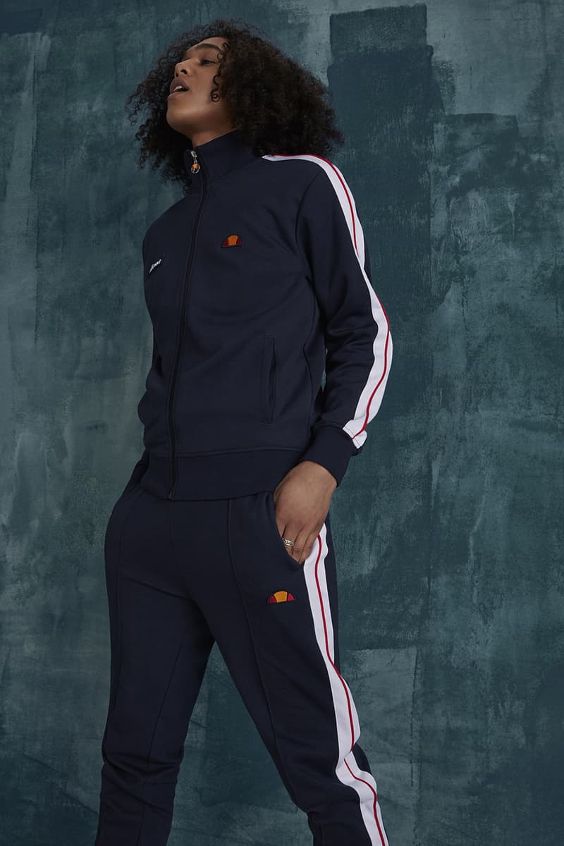 ellesse colour block woven track pants