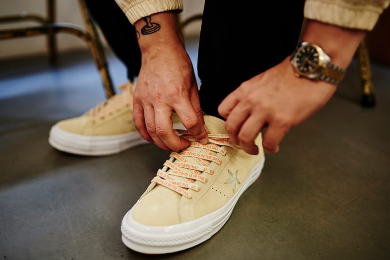 Converse one shop star x footpatrol