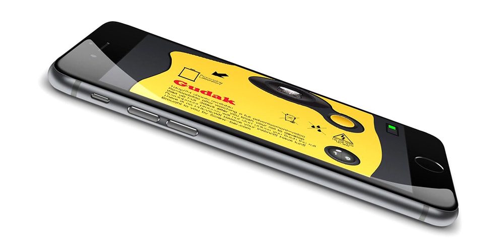 Гудак превращает ваш iPhone в одноразовую камеру Kodak