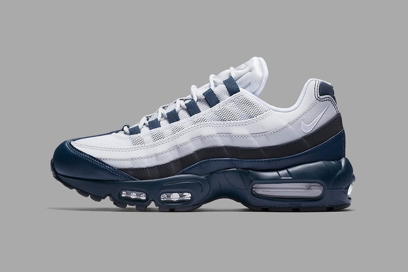 Nike air max 95 og grey/white-navy sale