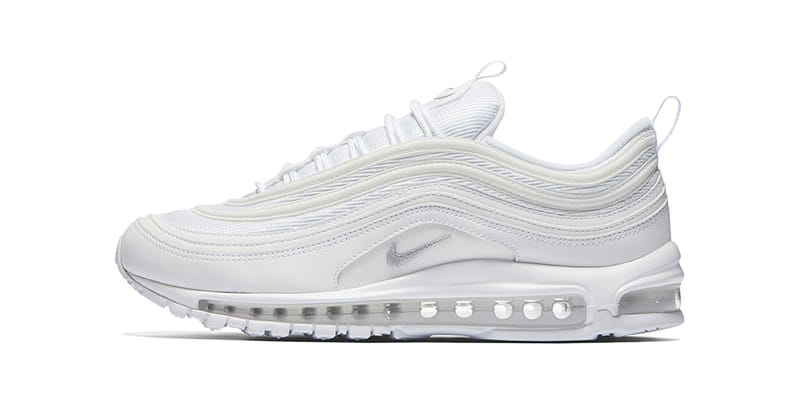 Nike triple hotsell white 97