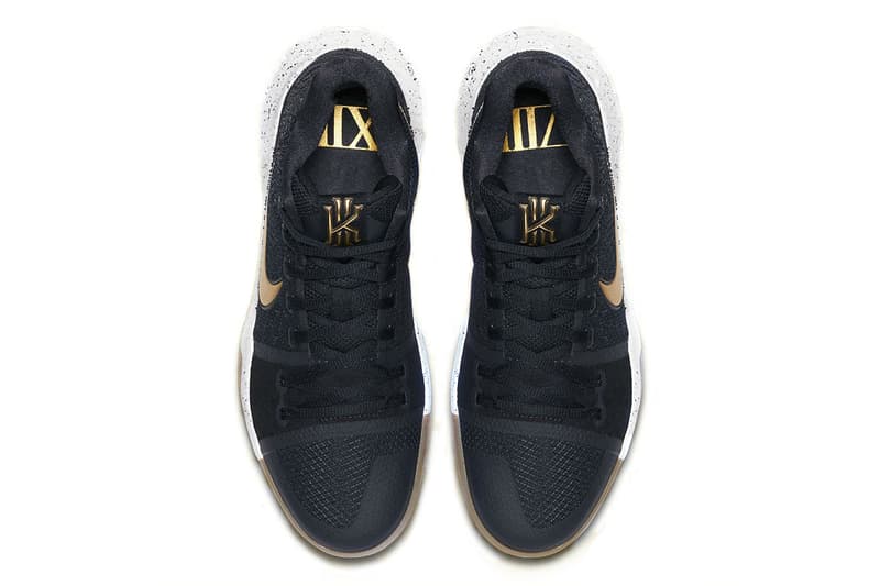 Nike Kyrie 3 in Black, White, and Gold Release | Hypebeast