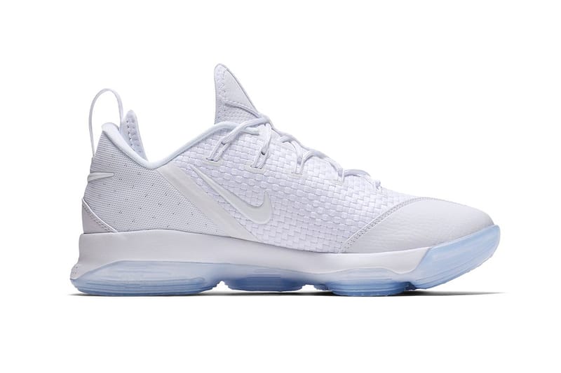 Lebron 14 hotsell all white