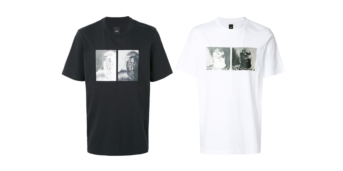 OAMC Unveils Tupac & Biggie Capsule of T-Shirts | Hypebeast