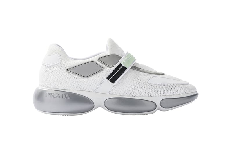 Prada cloudbust sale sneakers white