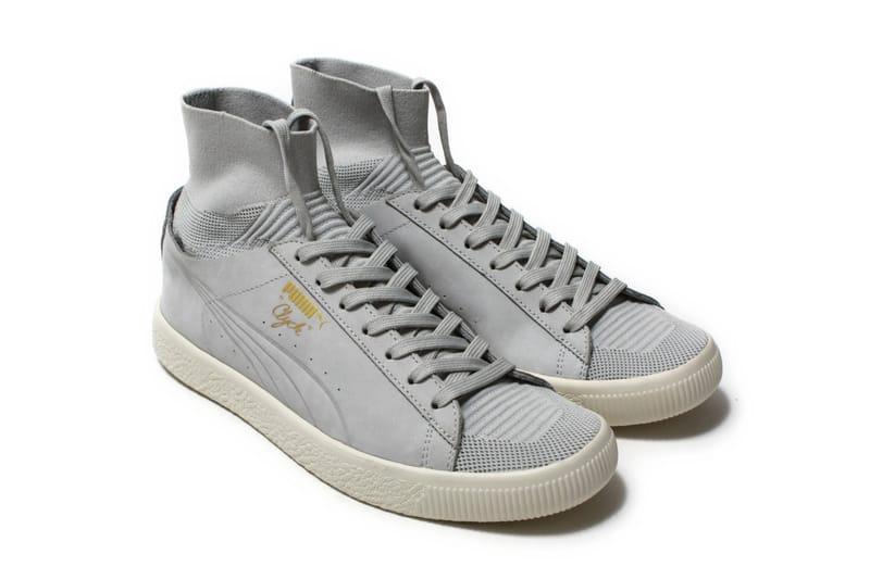 Puma clyde gray sale