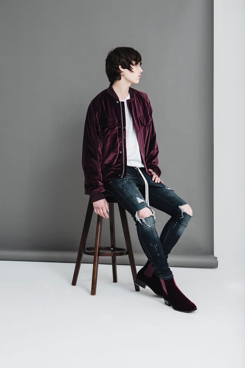 Represent hot sale velour bomber