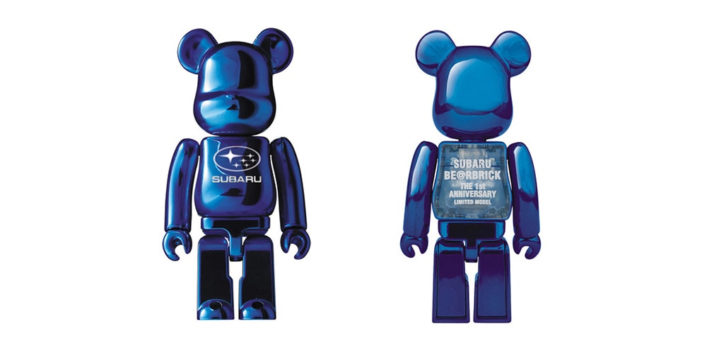 Medicom и Subaru объединились, чтобы создать ограниченную версию BE@RBRICK