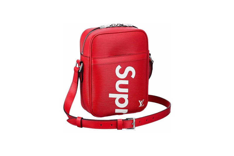 Supreme lv discount shoulder bag price