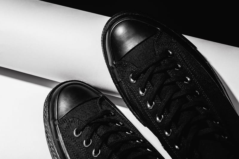 Converse all best sale star triple black