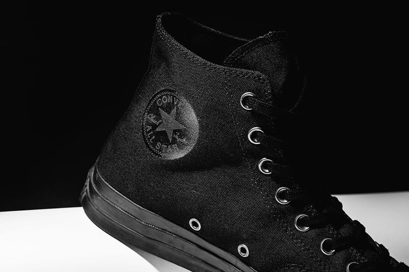 Converse 1970 all black best sale