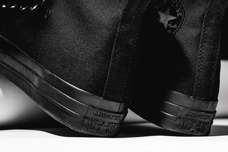 Converse all clearance star triple black