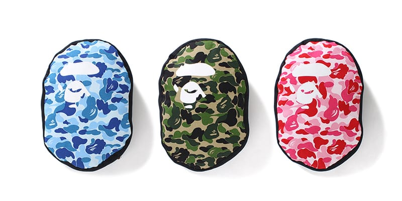 BAPE Releases ABC Ape Head Cushions | Hypebeast