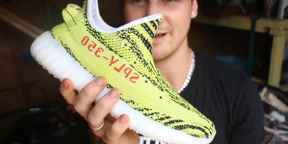 DIY Highlighter adidas YEEZY BOOST 350 V2 | Hypebeast