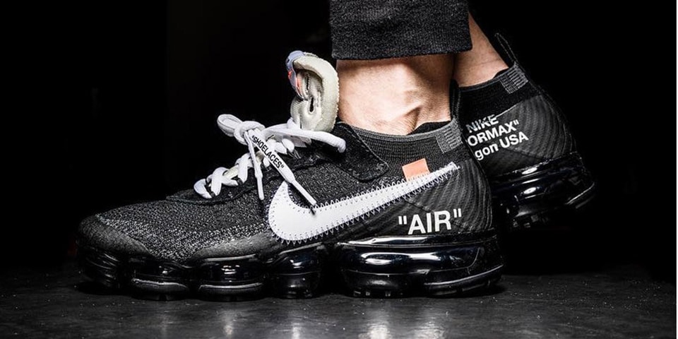 Off-White™ x Nike Air VaporMax On Foot Look | Hypebeast