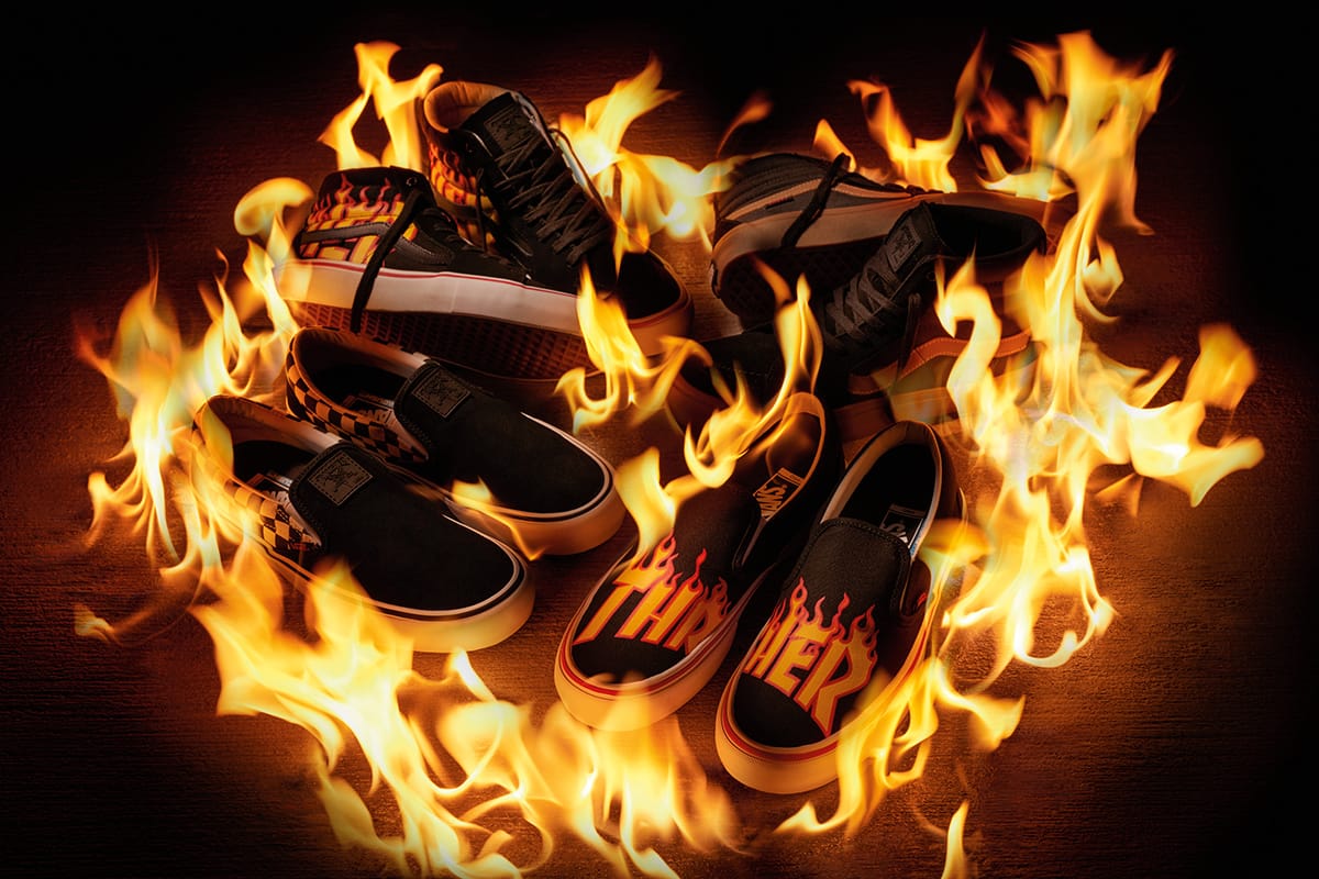 Thrasher x Vans Sneakers & Apparel Collection | HYPEBEAST ورق جدران للحمامات