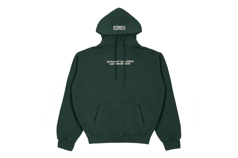 Vetements 2017 clearance hoodie